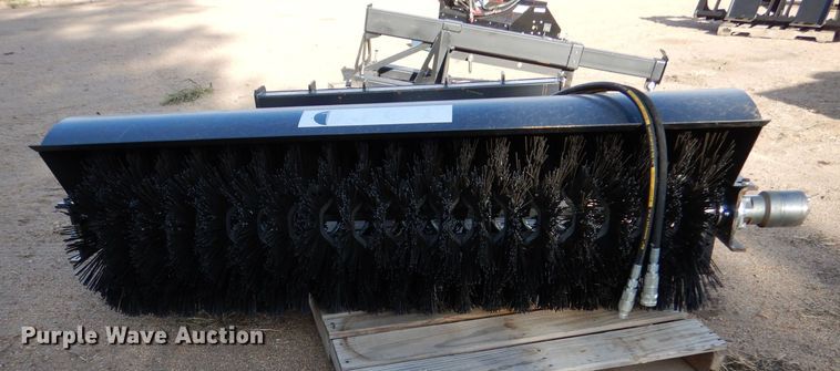 image for item LU9625 JCT Attachments  skid steer broom