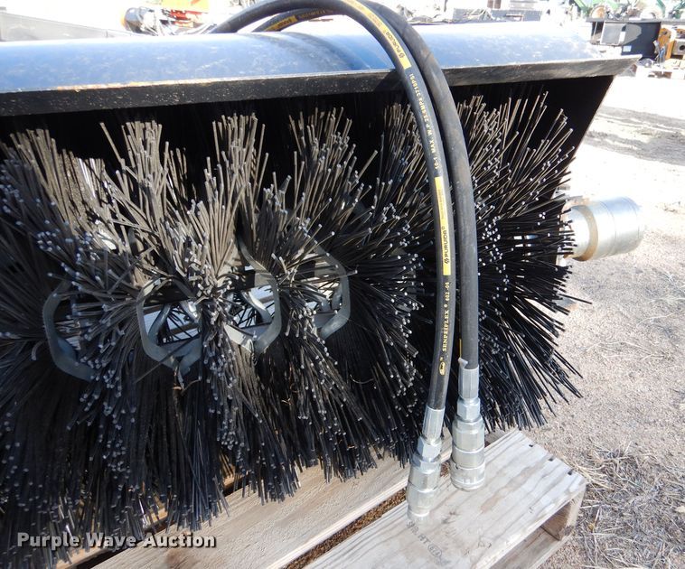 image for item LU9625 JCT Attachments  skid steer broom