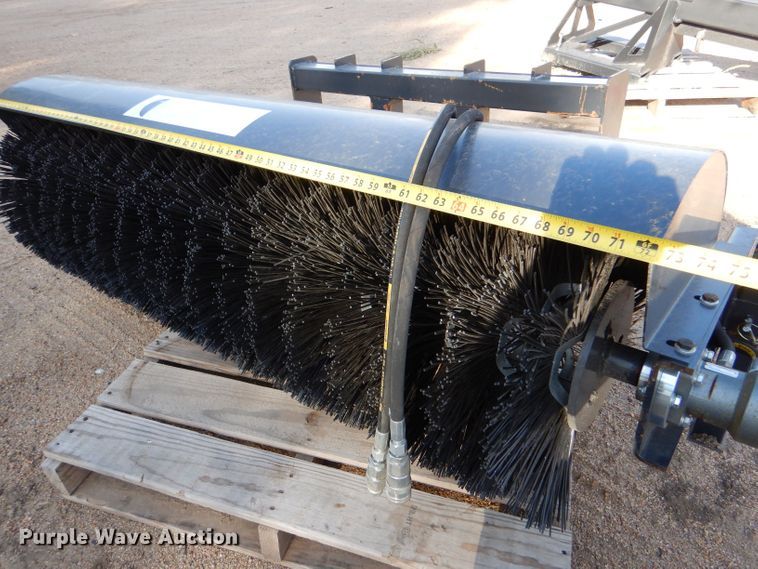 image for item LU9625 JCT Attachments  skid steer broom