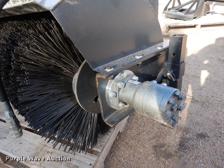 image for item LU9625 JCT Attachments  skid steer broom