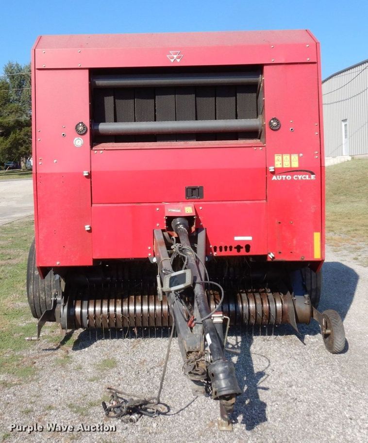 image for item LY9078 Massey Ferguson 2956A  round baler