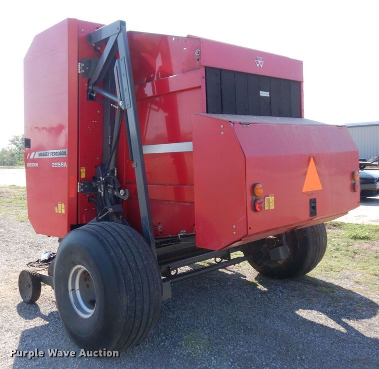image for item LY9078 Massey Ferguson 2956A  round baler