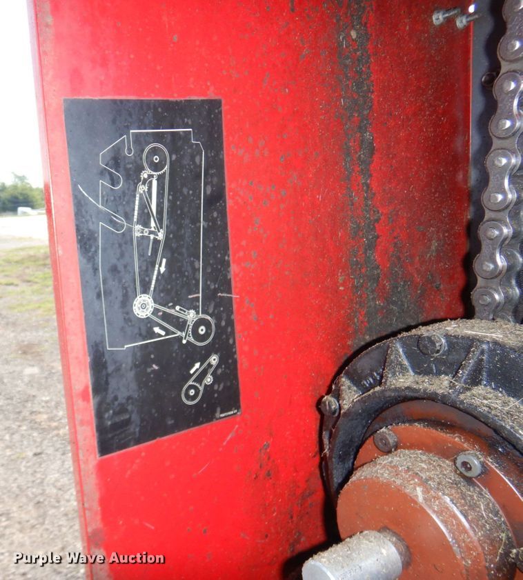 image for item LY9078 Massey Ferguson 2956A  round baler