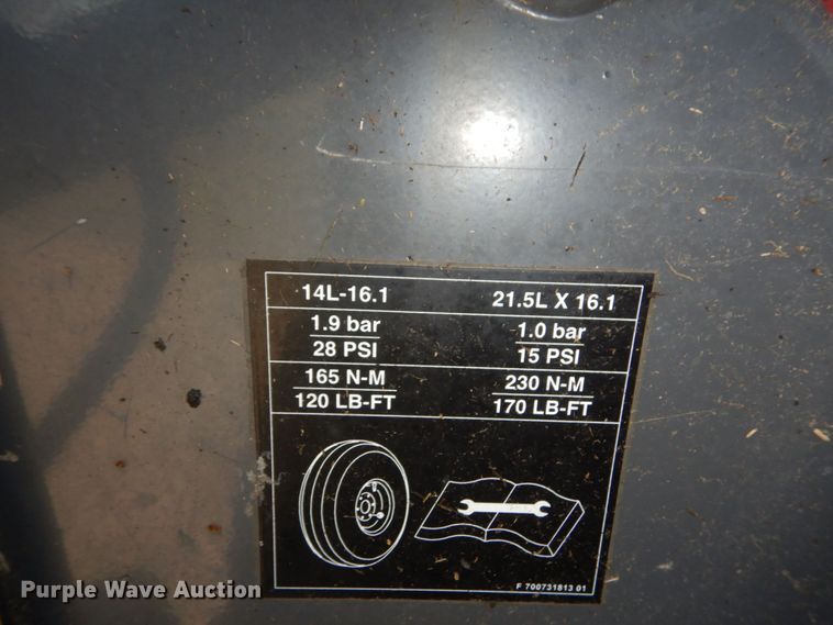 image for item LY9078 Massey Ferguson 2956A  round baler