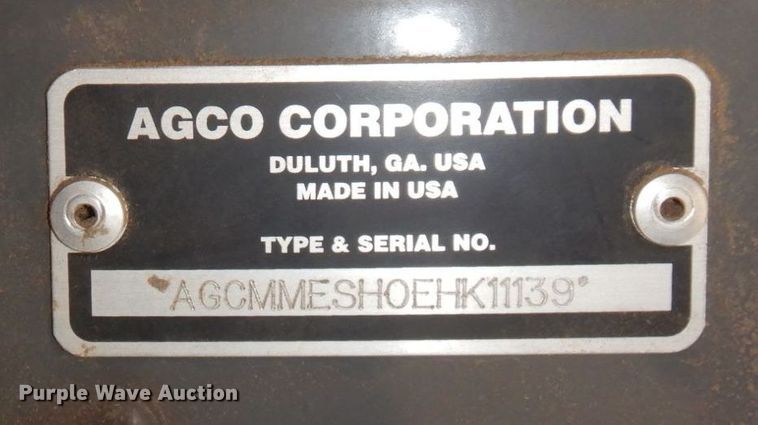 image for item LY9078 Massey Ferguson 2956A  round baler