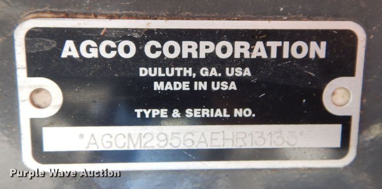 image for item LY9078 Massey Ferguson 2956A  round baler