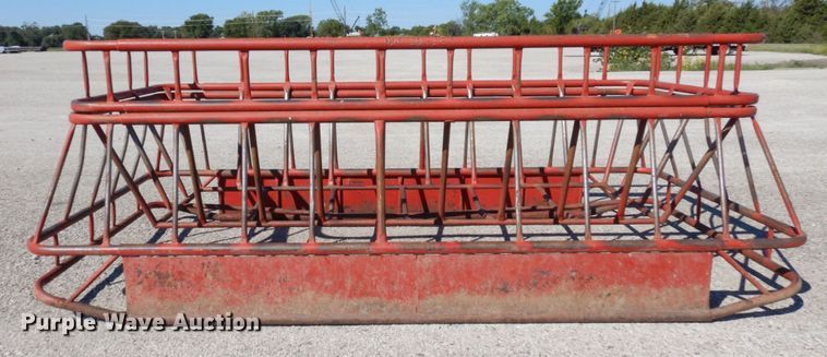 image for item LY9094 (2) Hoffman Brothers Welding hay bale feeders