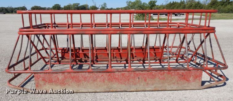 image for item LY9094 (2) Hoffman Brothers Welding hay bale feeders