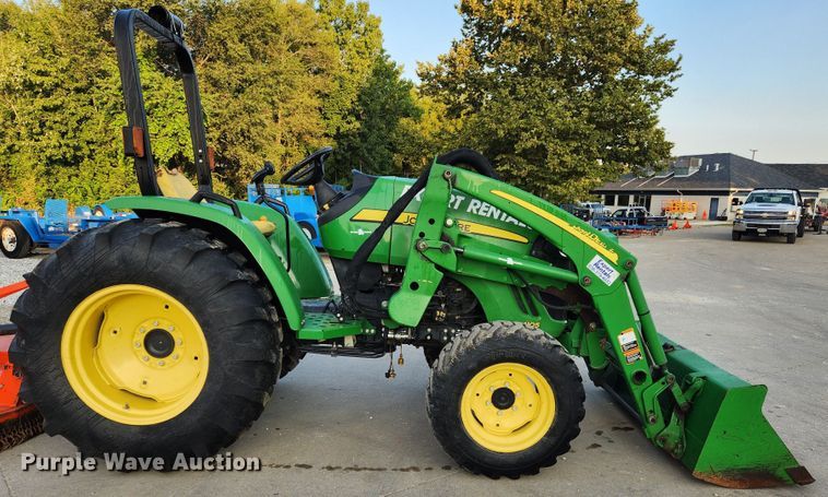 image for item MK9304 2008 John Deere 4105  MFWD tractor