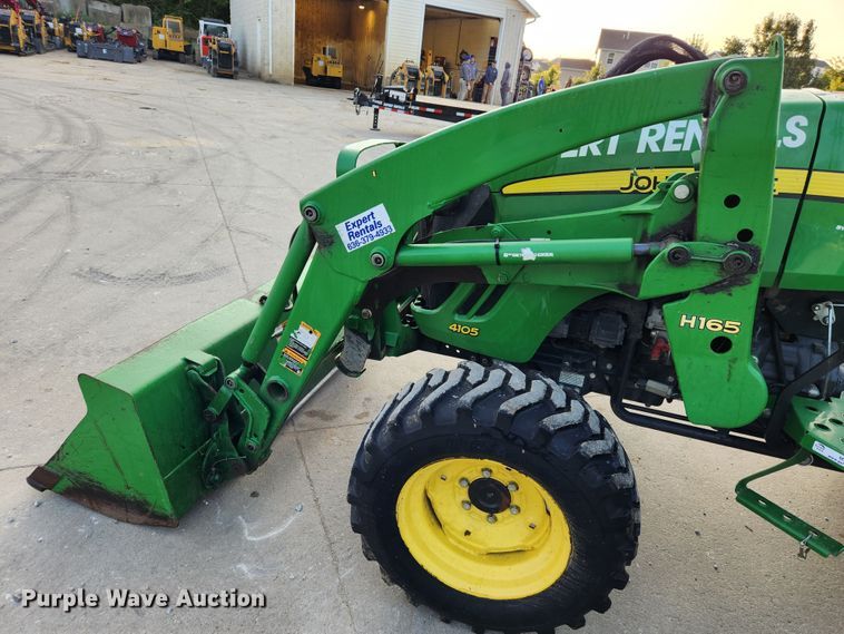 image for item MK9304 2008 John Deere 4105  MFWD tractor