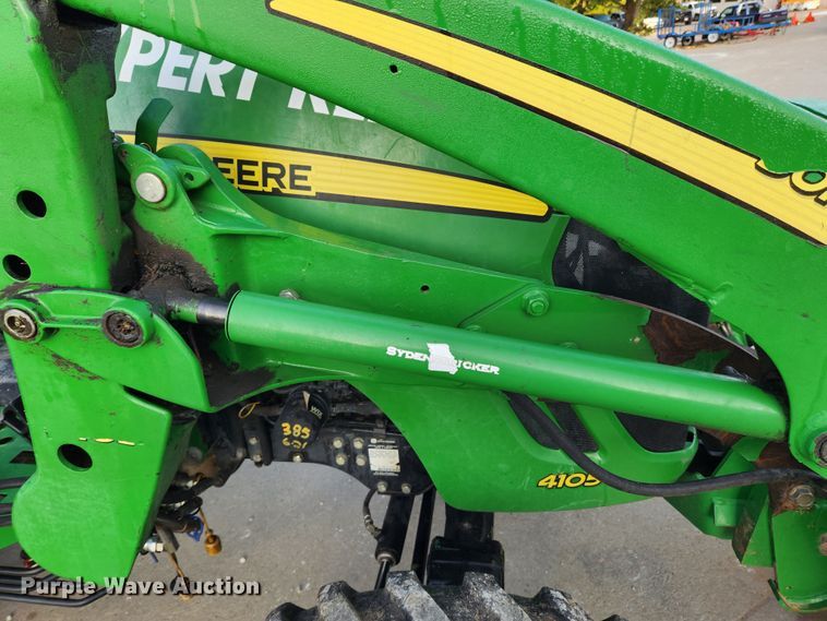 image for item MK9304 2008 John Deere 4105  MFWD tractor