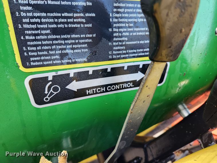 image for item MK9304 2008 John Deere 4105  MFWD tractor