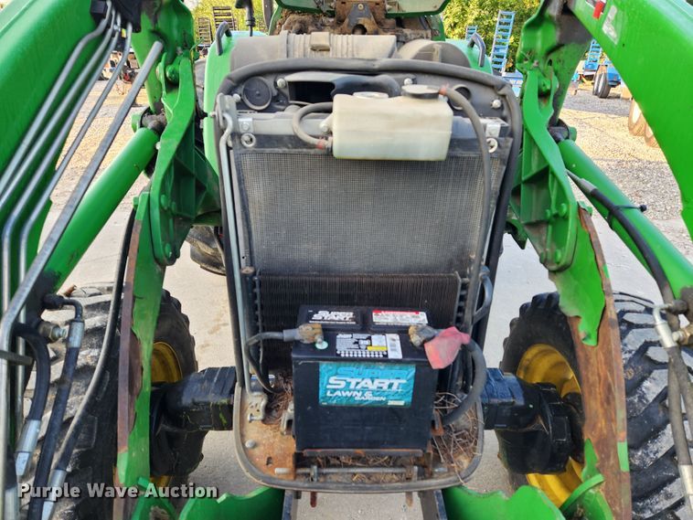 image for item MK9304 2008 John Deere 4105  MFWD tractor