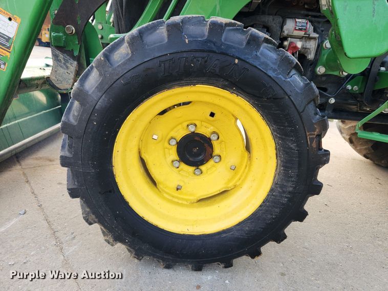 image for item MK9304 2008 John Deere 4105  MFWD tractor