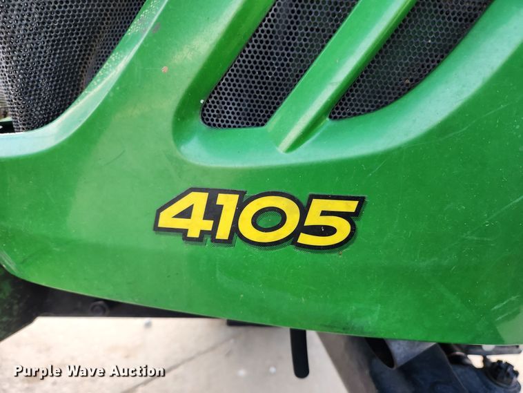 image for item MK9304 2008 John Deere 4105  MFWD tractor