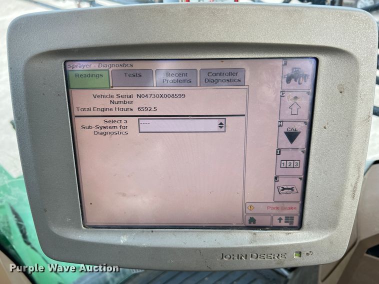 image for item MR9841 2010 John Deere 4730  sprayer