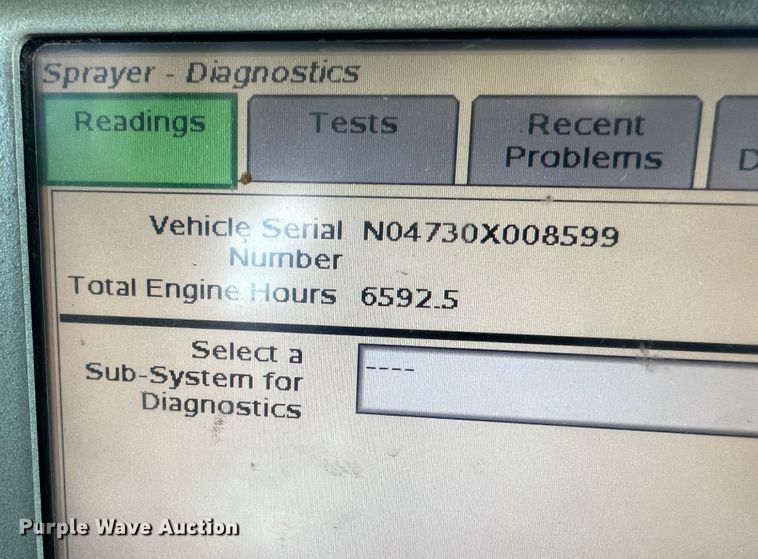 image for item MR9841 2010 John Deere 4730  sprayer