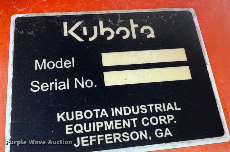 image for item MR9880 Kubota M1816E  bucket
