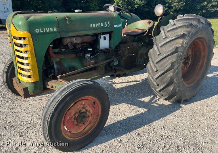 image for item MR9888 1957 Oliver Super 55  tractor