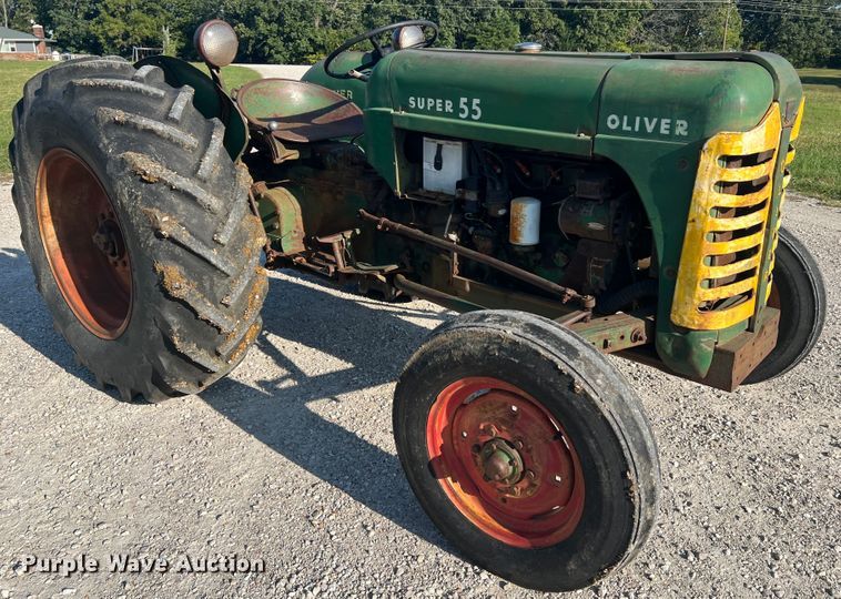 image for item MR9888 1957 Oliver Super 55  tractor