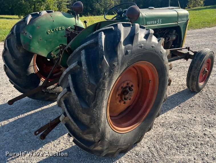 image for item MR9888 1957 Oliver Super 55  tractor