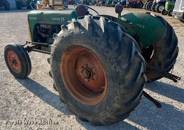 image for item MR9888 1957 Oliver Super 55  tractor