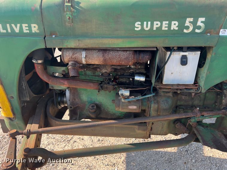image for item MR9888 1957 Oliver Super 55  tractor