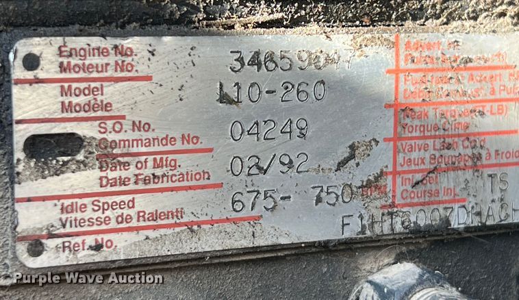 image for item MR9896 1992 Ford L9000  grain truck