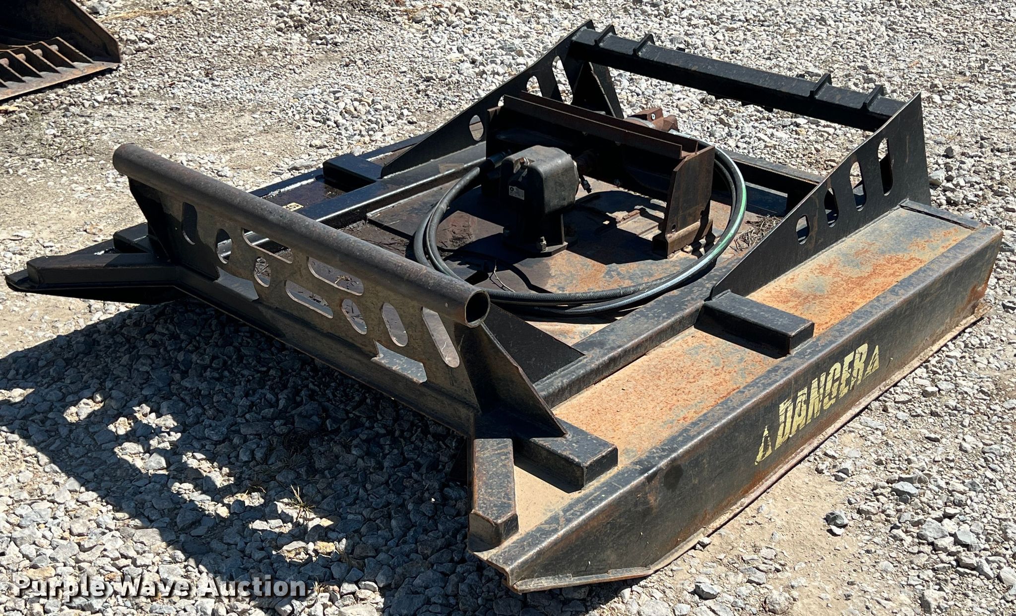 68" W skid steer rotary mower in Chanute, KS Item IA9136 sold Purple Wave