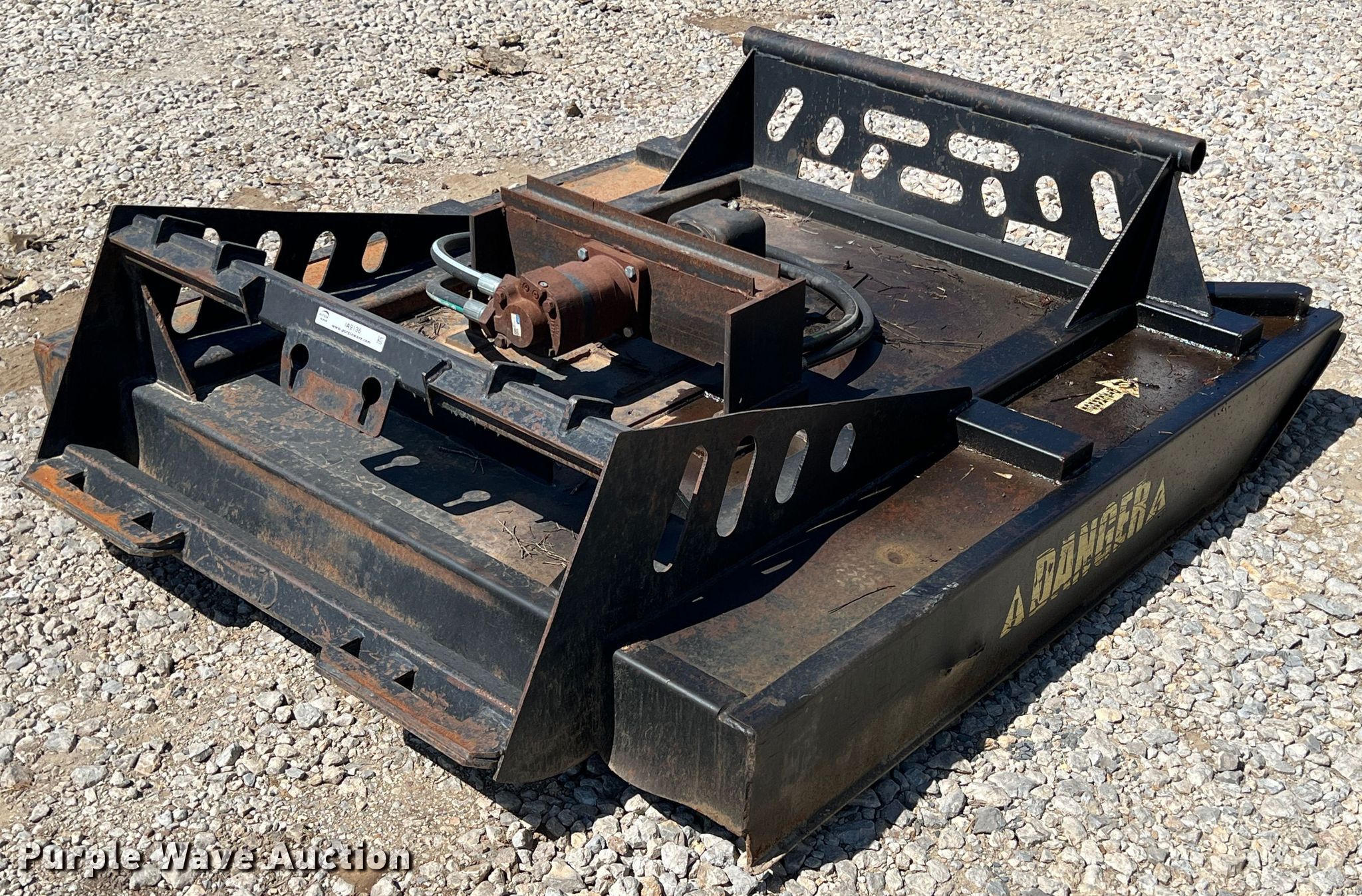 68" W skid steer rotary mower in Chanute, KS Item IA9136 sold