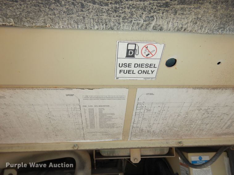 image for item DM3052 2006 Ingersoll Rand XP185  air compressor