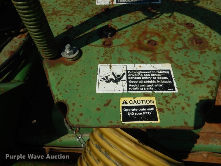 image for item DM3059 John Deere 1517  batwing rotary mower