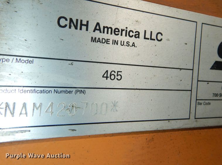 image for item DM3093 2010 Case 465 Series 3  skid steer loader