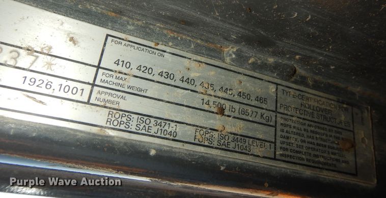 image for item DM3093 2010 Case 465 Series 3  skid steer loader