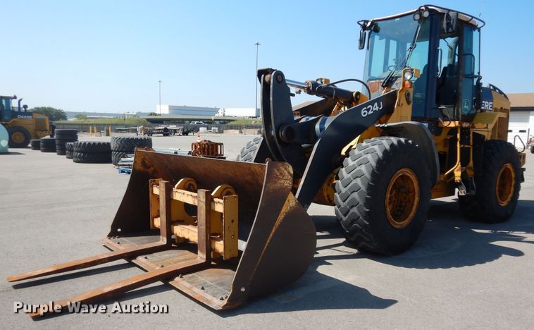 image for item DM3094 John Deere 624J  wheel loader