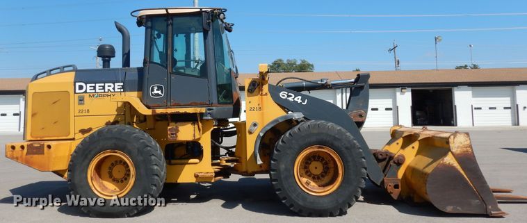 image for item DM3094 John Deere 624J  wheel loader