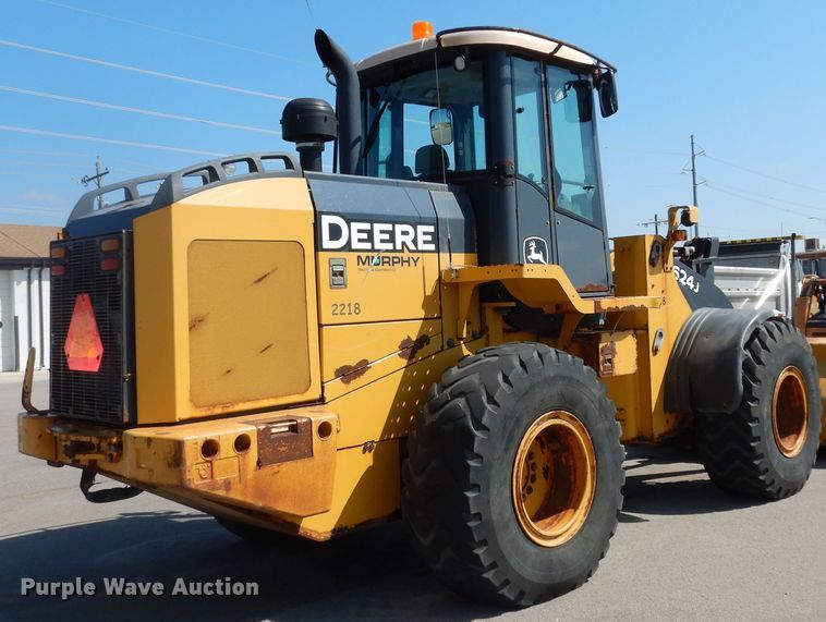 image for item DM3094 John Deere 624J  wheel loader