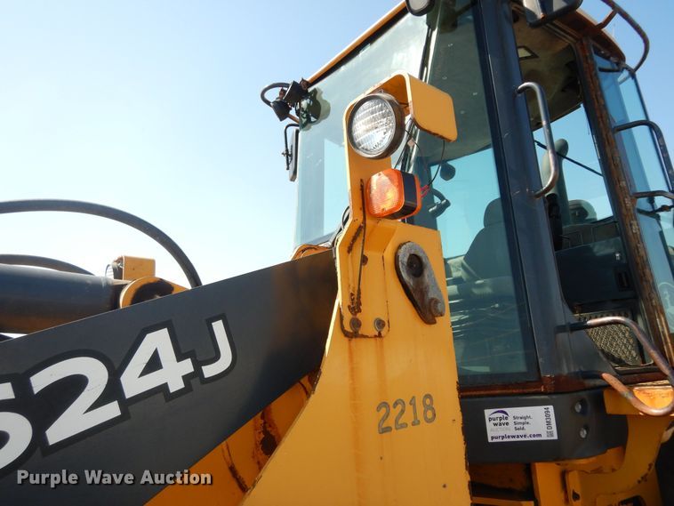 image for item DM3094 John Deere 624J  wheel loader