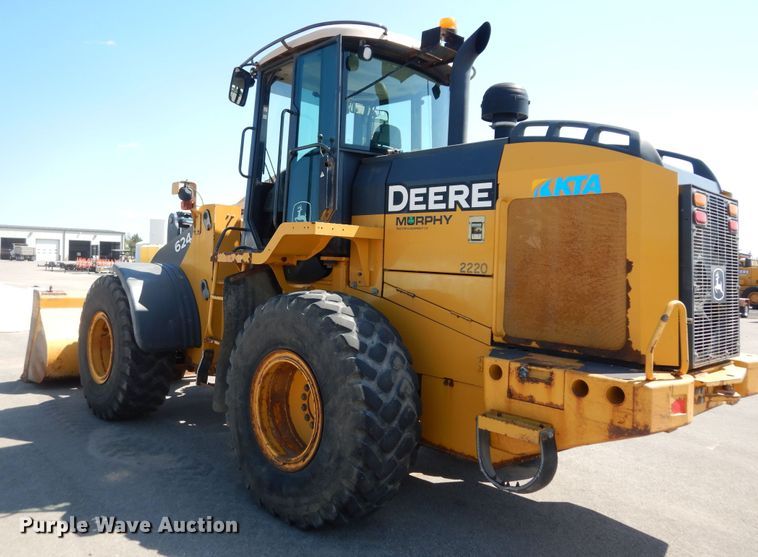 image for item DM3095 2006 John Deere 624J  wheel loader
