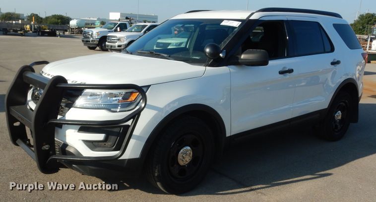 image for item DM3097 2017 Ford Explorer Police Interceptor  SUV