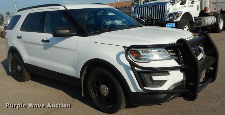 image for item DM3097 2017 Ford Explorer Police Interceptor  SUV