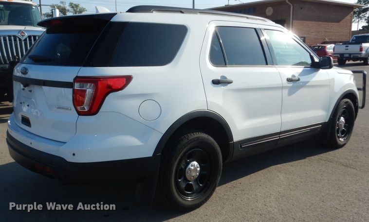 image for item DM3097 2017 Ford Explorer Police Interceptor  SUV