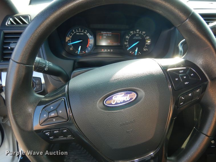 image for item DM3097 2017 Ford Explorer Police Interceptor  SUV