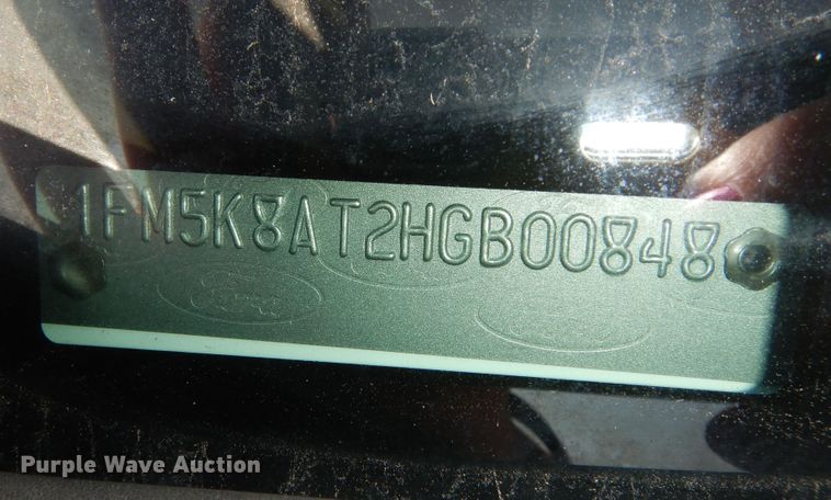 image for item DM3097 2017 Ford Explorer Police Interceptor  SUV