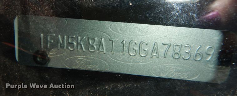 image for item DM3101 2016 Ford Explorer Police Interceptor  SUV