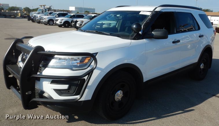 image for item DM3106 2018 Ford Explorer Police Interceptor  SUV