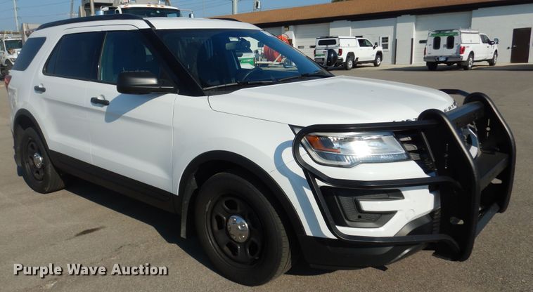 image for item DM3106 2018 Ford Explorer Police Interceptor  SUV