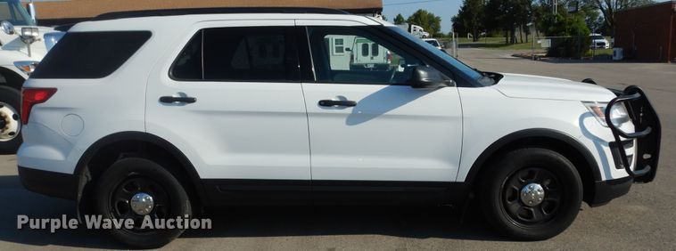 image for item DM3106 2018 Ford Explorer Police Interceptor  SUV