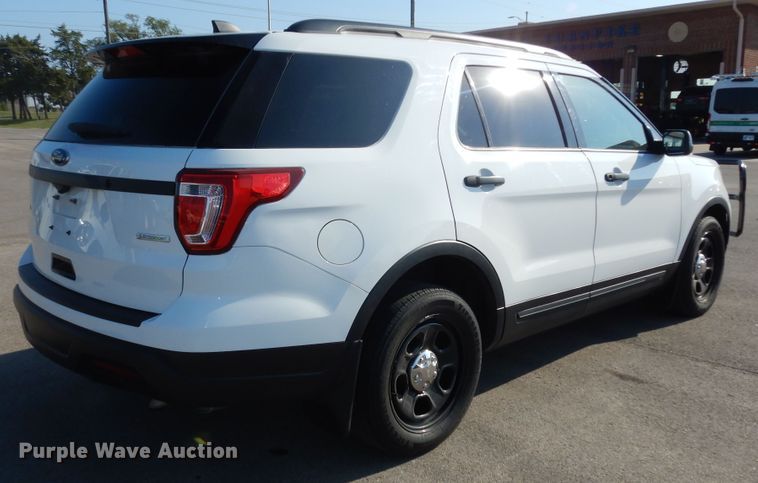 image for item DM3106 2018 Ford Explorer Police Interceptor  SUV