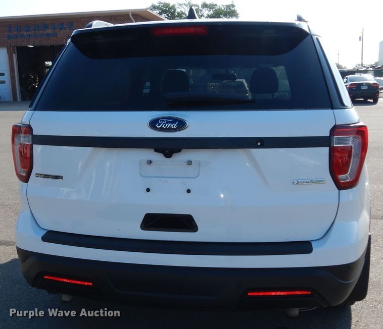 image for item DM3106 2018 Ford Explorer Police Interceptor  SUV